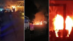 Mumbai-Goa highway bus fire